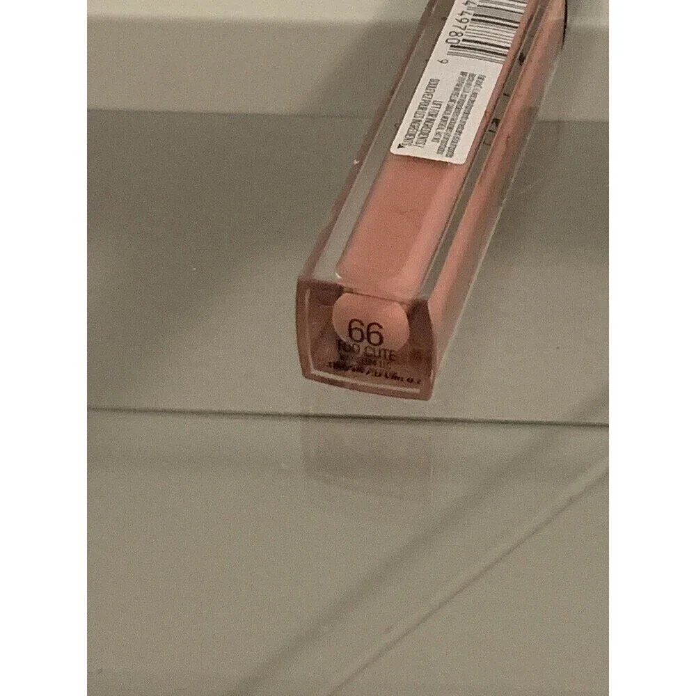 Maybelline Color Sensational Vivid Hot Lacquer Lip Gloss # 66  Too CuTe